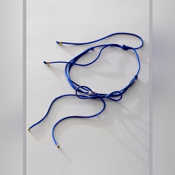 NEW Free People Grapejuice Blues Choker, Blue - $38!! - Picture 3 of 11